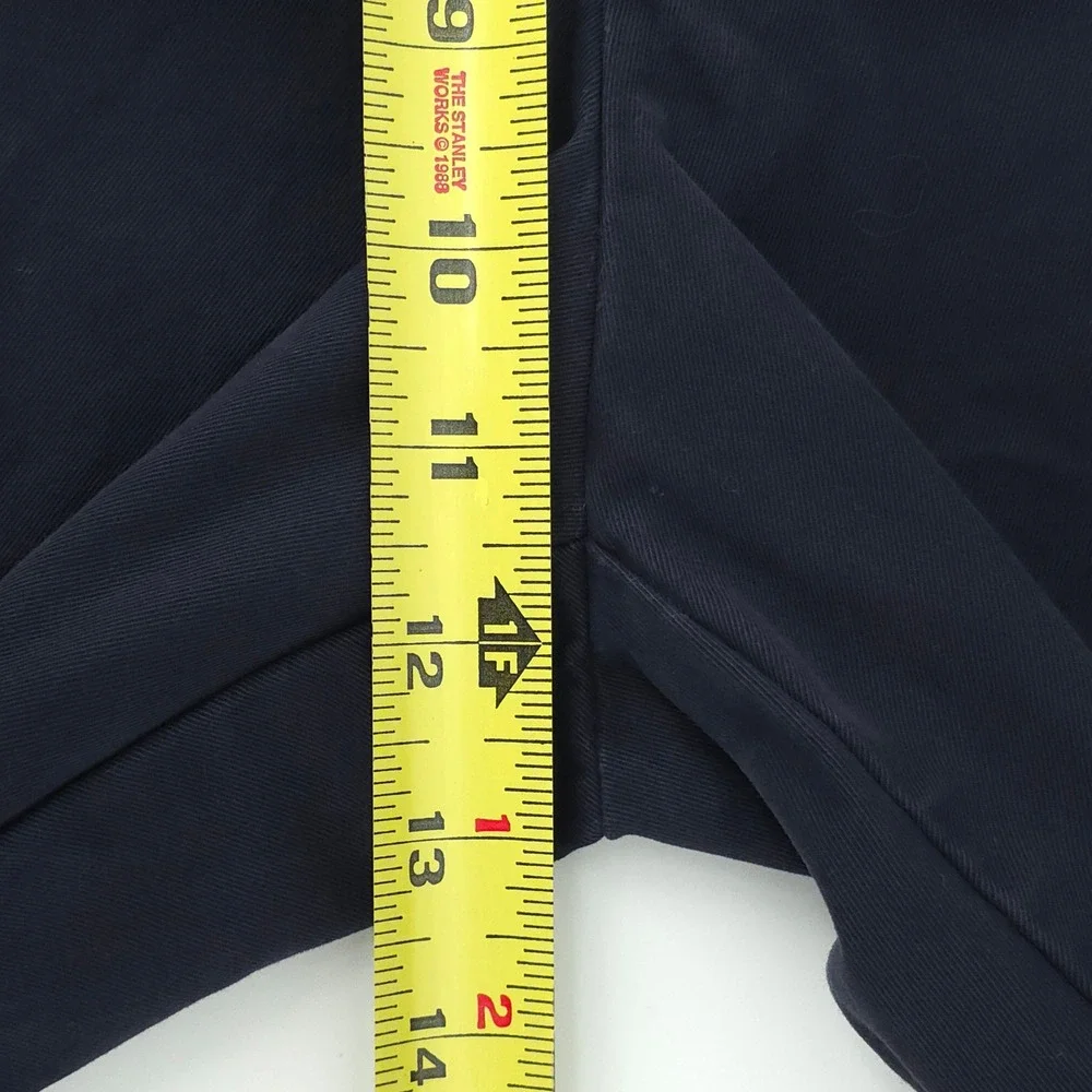 Banana Republic Mens Pants Dawson 34x32 Navy Blue Straight Leg Chino